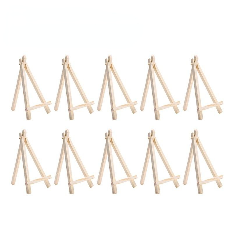 10Pcs Wood Mini Easel Frame Tr - Kids Art Easel review and price