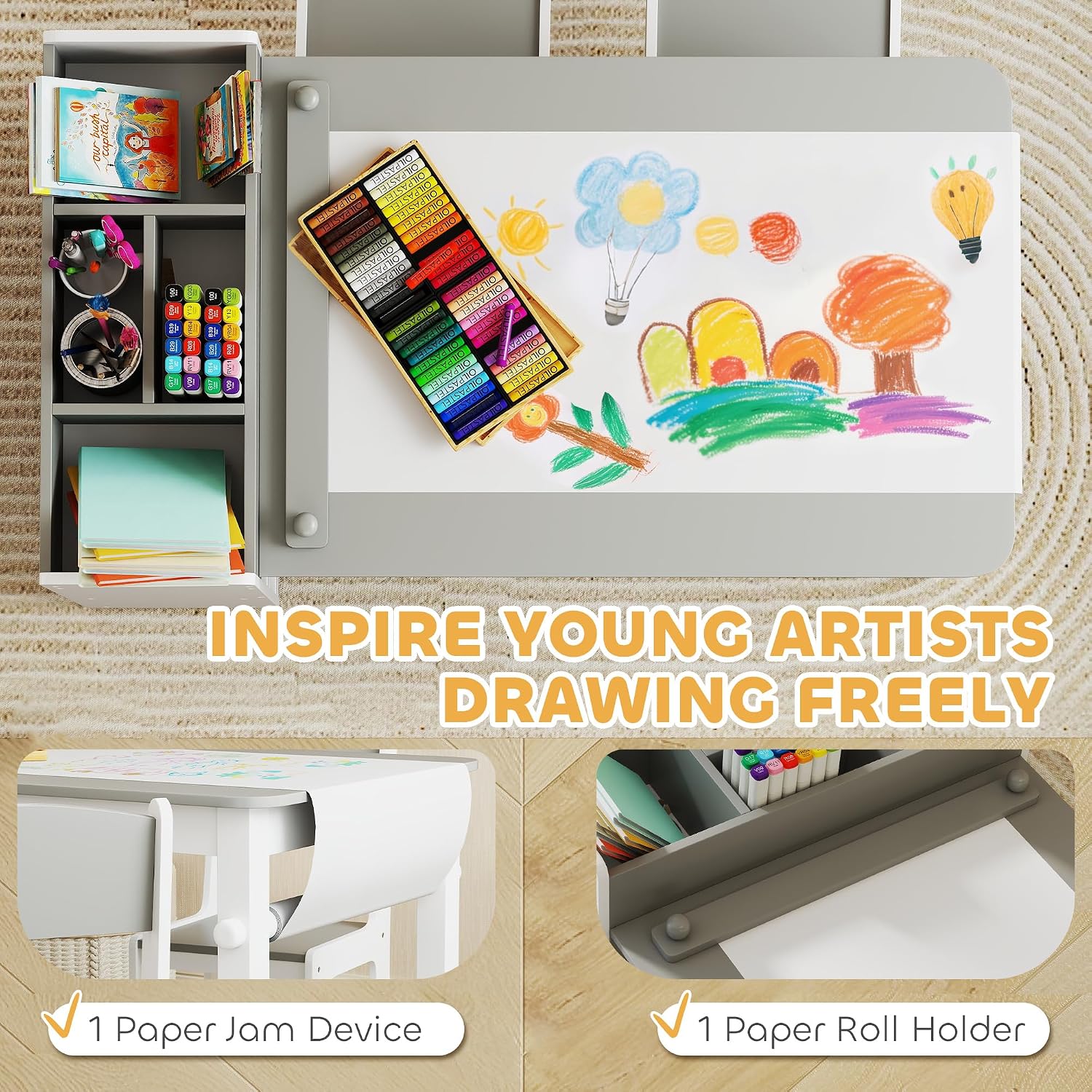 Kids Art Table & Easel Chair S - Kids Art Easel review and price