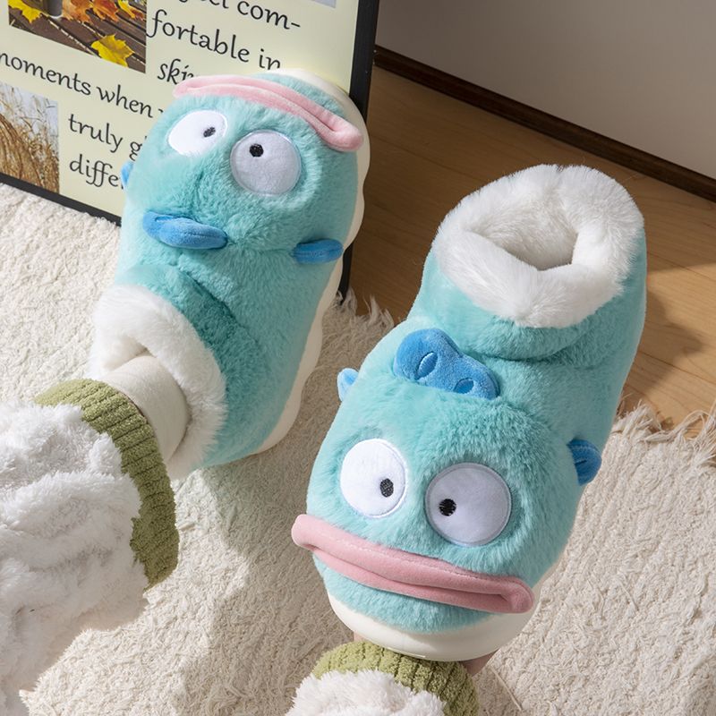 Cartoon Hangyodon Plush Slippe - Soft Plush Doll review and price