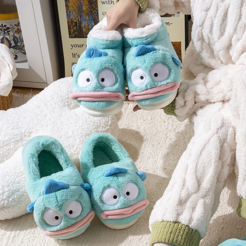Cartoon Hangyodon Plush Slippe - Soft Plush Doll review and price