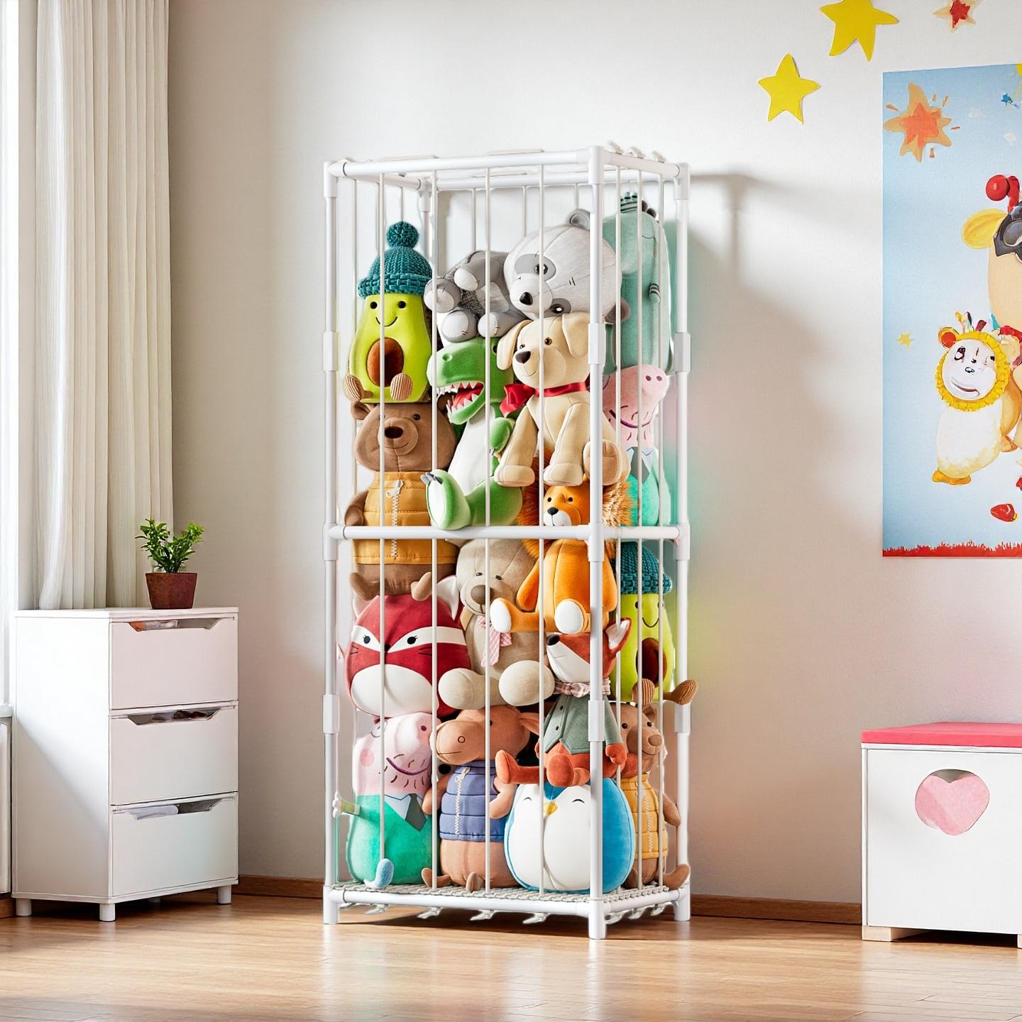 Vertical Stuffed Animal Storag - Kids Storage Toys review and price