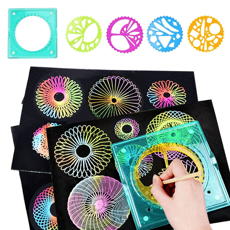 5 in 1 Spiral Art Gear Geometr - Kids Toys Under £5 review and price
