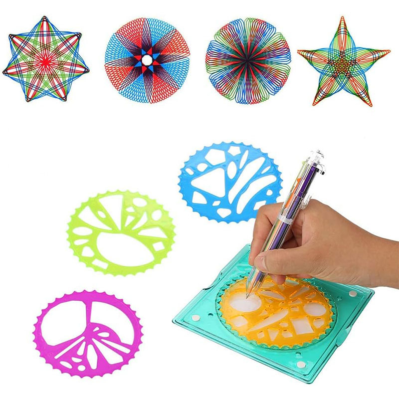 5 in 1 Spiral Art Gear Geometr - Kids Toys Under £5 review and price