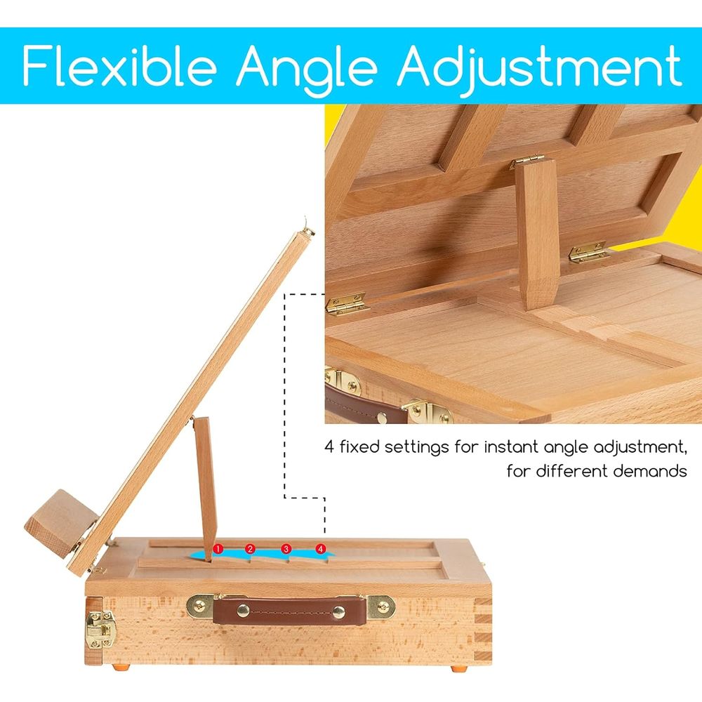 Portable Solid Wood Tabletop E - Kids Art Easel review and price