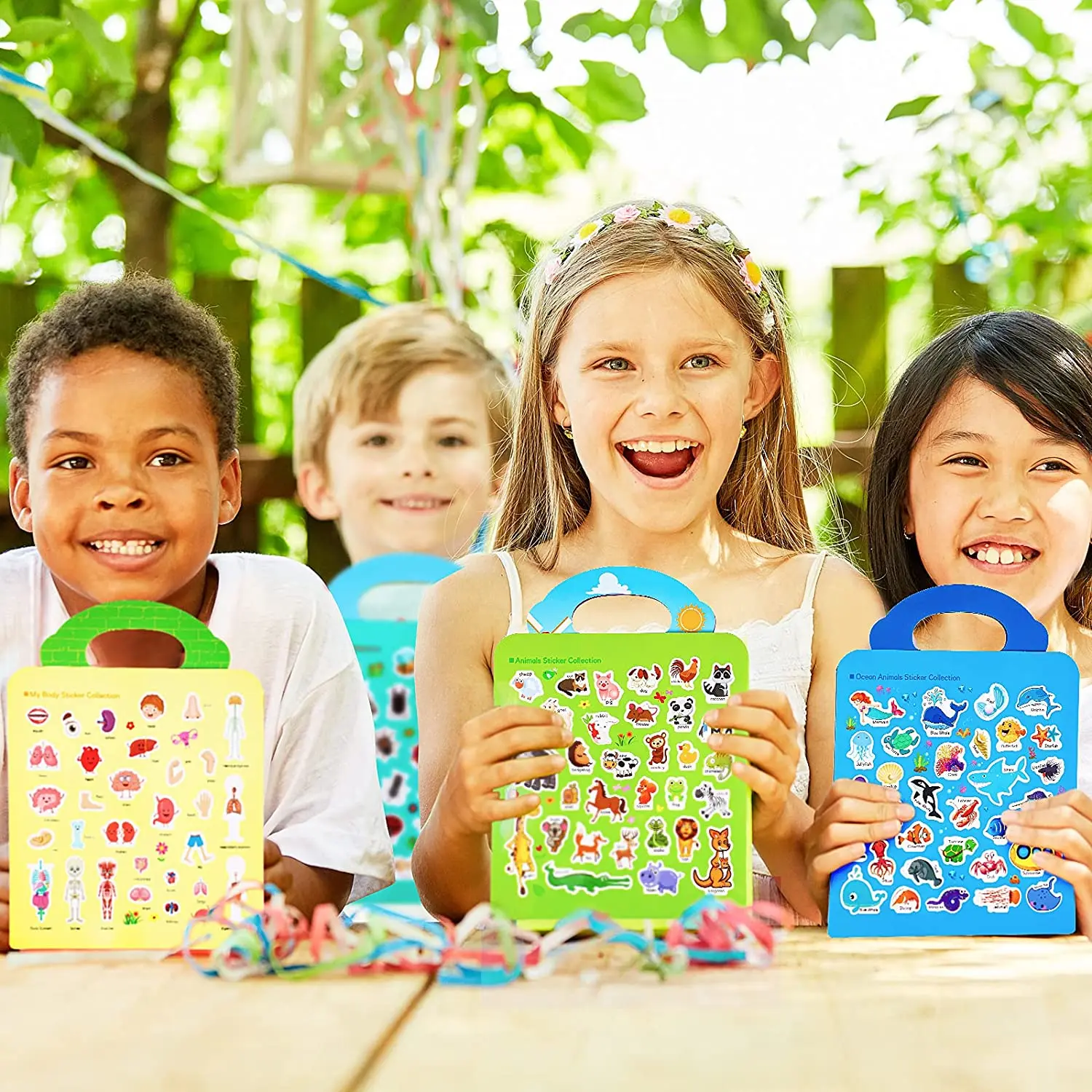Kids Reusable Sticker Book Mul - Kids Toys 10 Year Old review and price