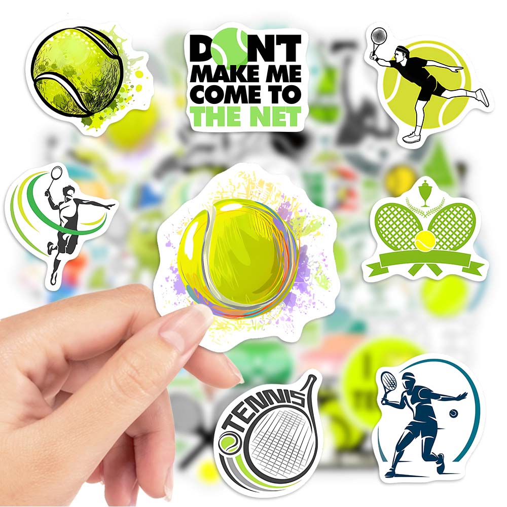 Tennis Theme Lovers Sticekrs D - Kids Toys Laptop review and price