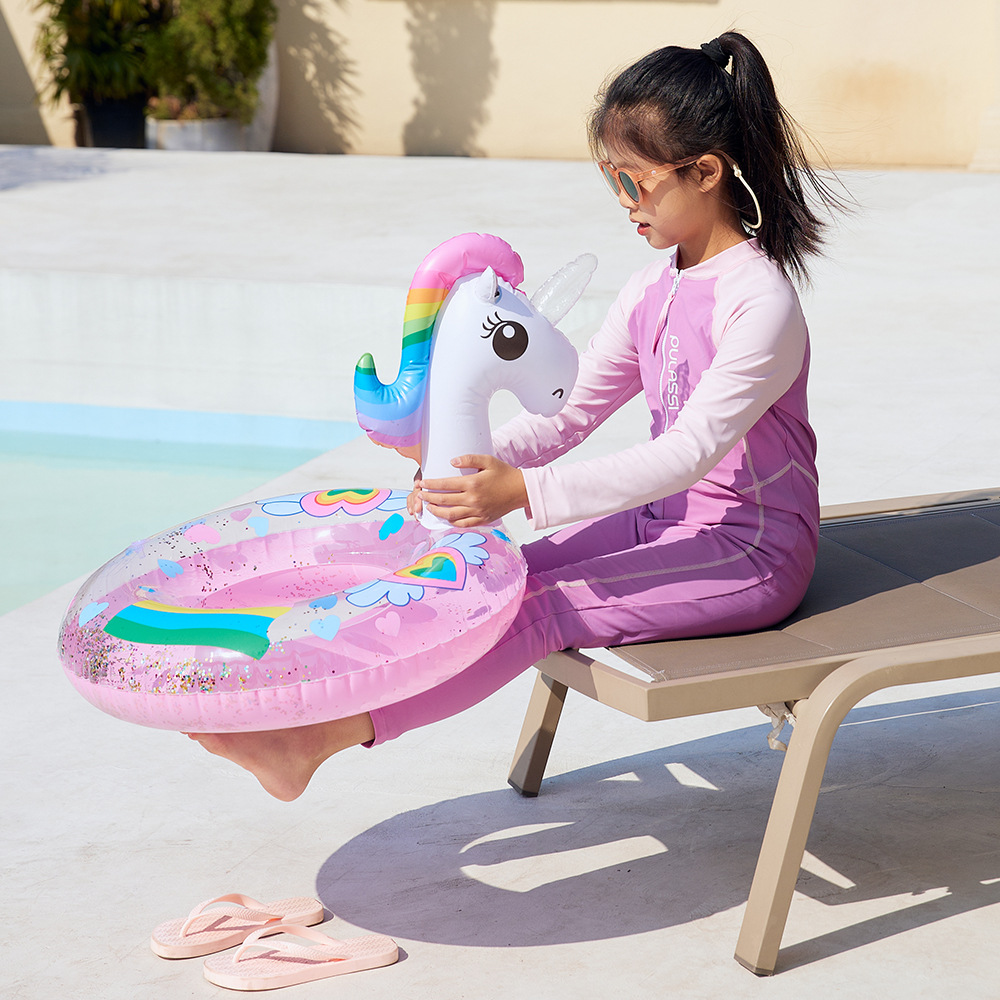 Cartoon Unicorn Baby Swim Ring - Kids Toys Play Youtube review and price