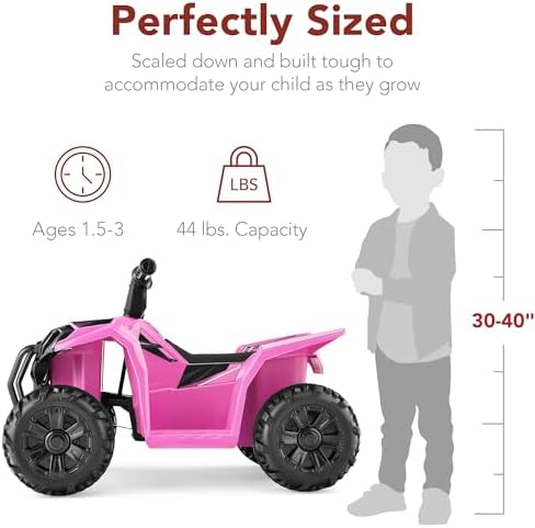 6V Kids Ride On Toy, 4-Wheeler - Kids Toys Quad review and price