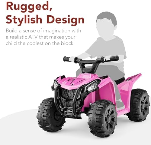 6V Kids Ride On Toy, 4-Wheeler - Kids Toys Quad review and price