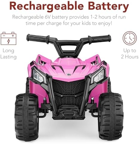 6V Kids Ride On Toy, 4-Wheeler - Kids Toys Quad review and price
