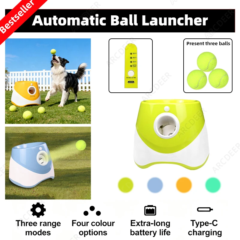 Rechargeable Automatic Ball La - Catapult Launcher Toy review and price